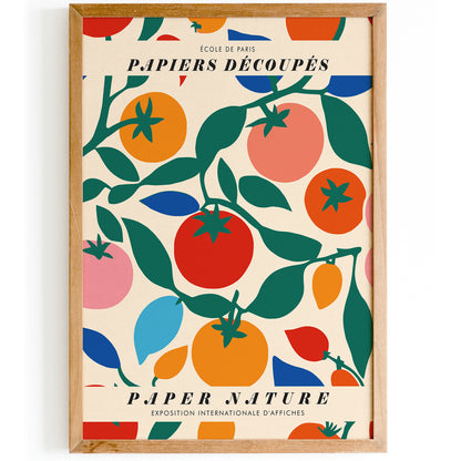 Colorful Tomatos Art Print 2025