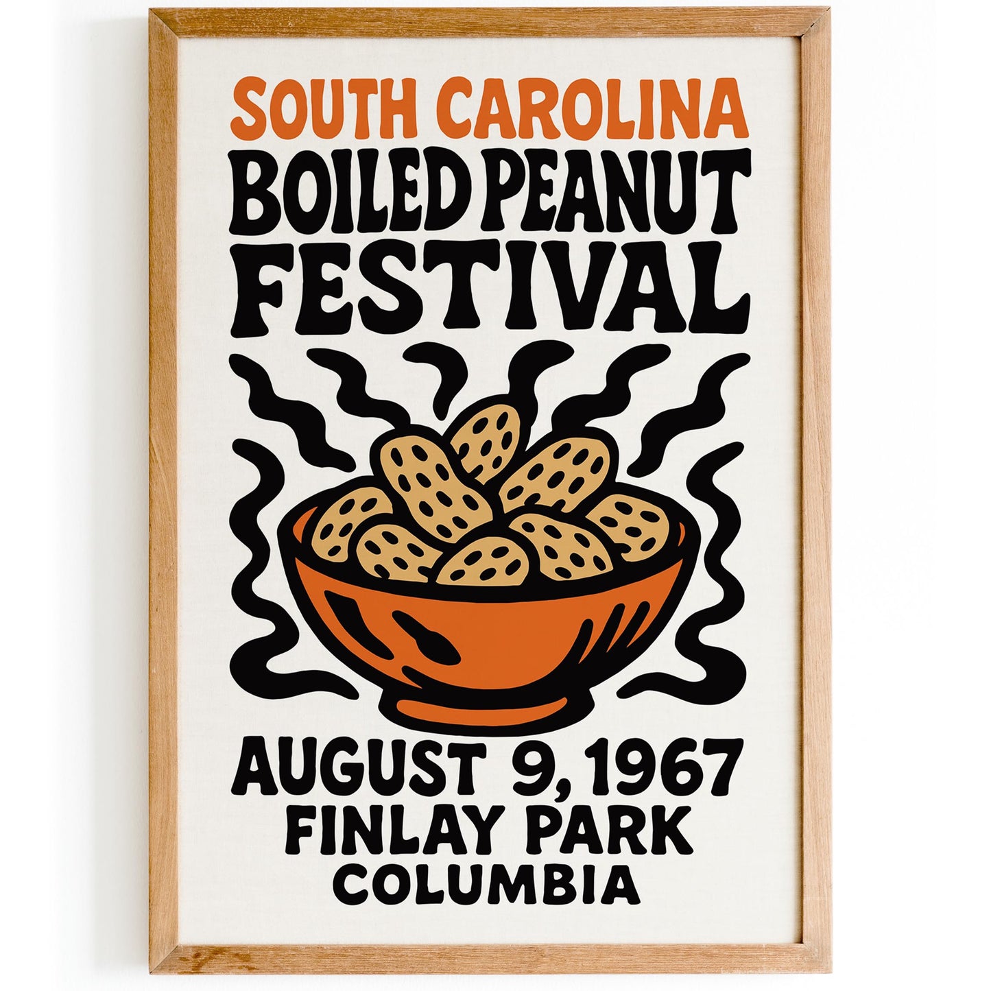 Boiled Peanut Festival Poster