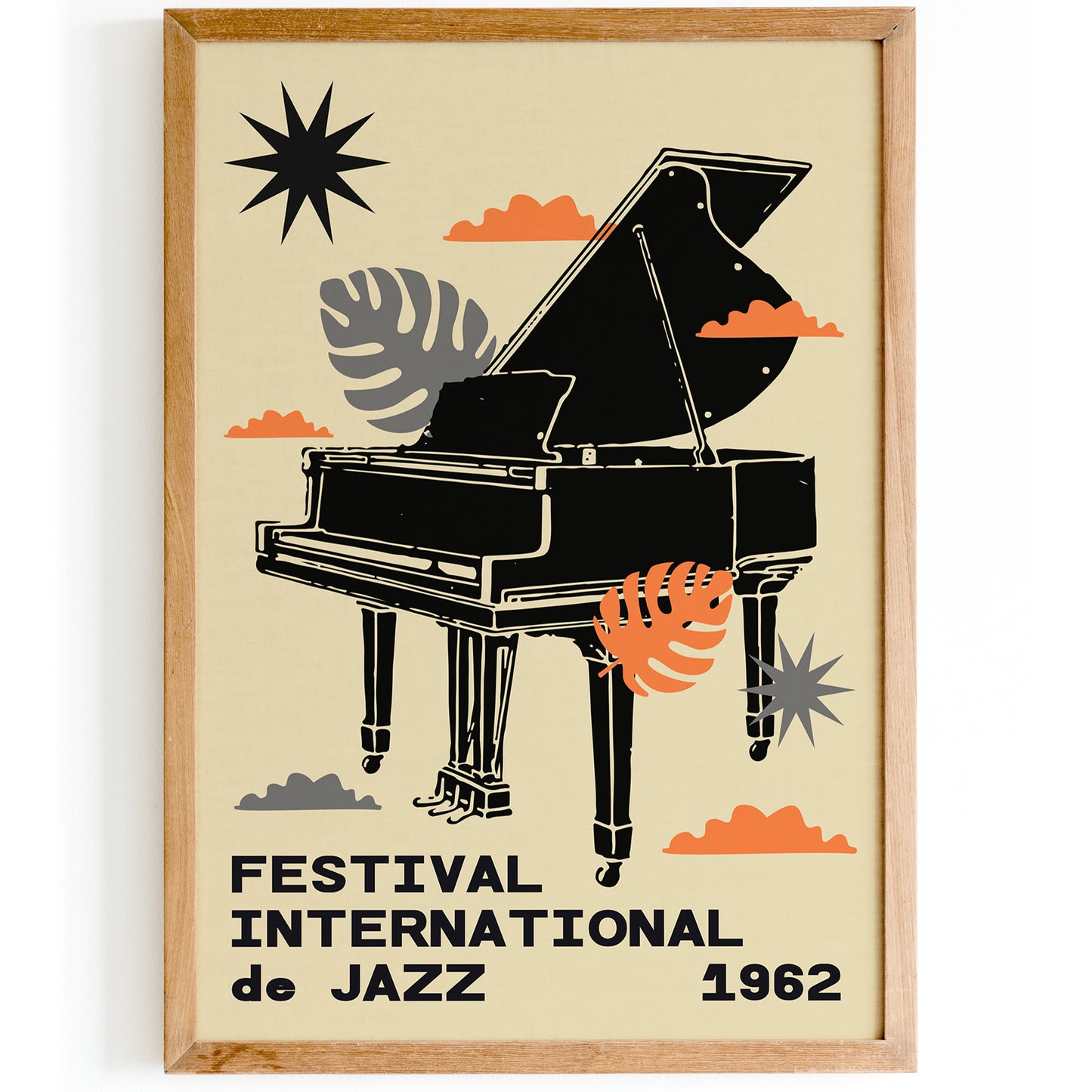 Festival International De Jazz 1962 Poster