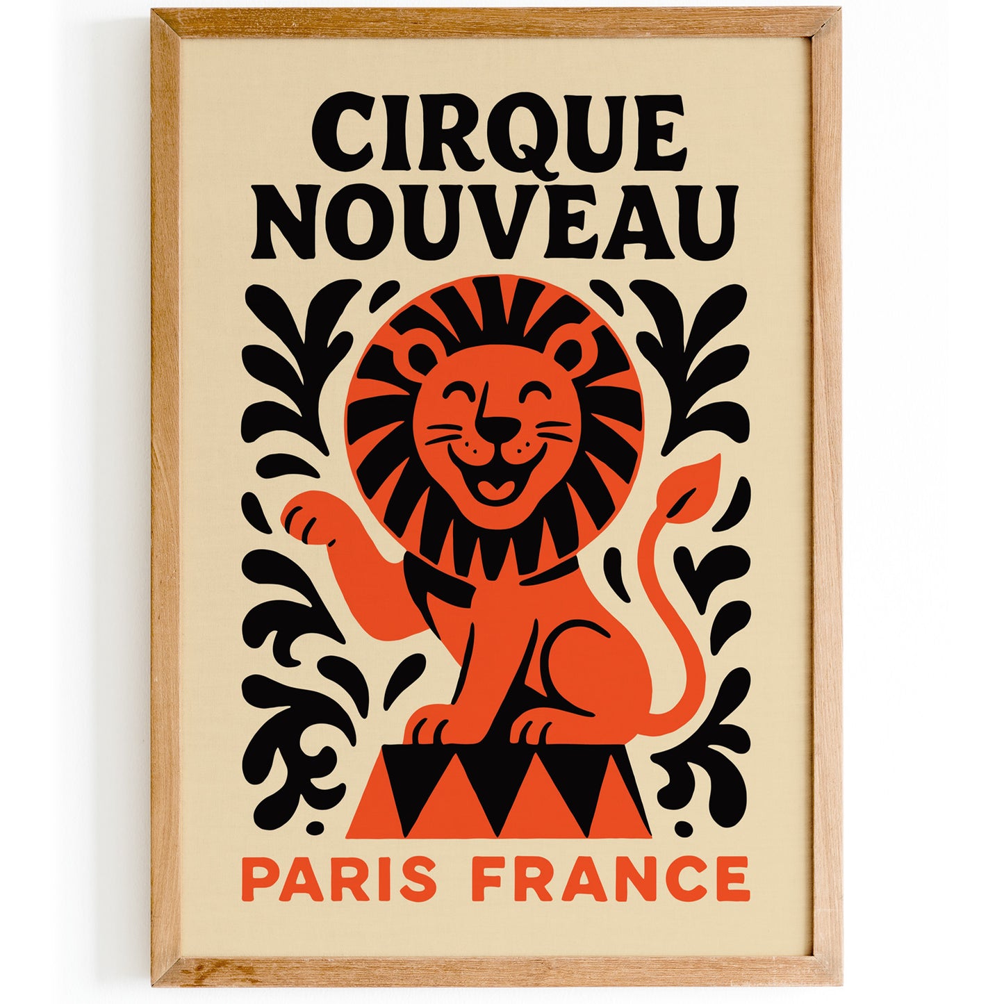 Cirque Nouveau Paris France Poster