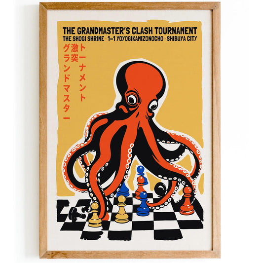 Grandmaster's Clash Japanese Poster