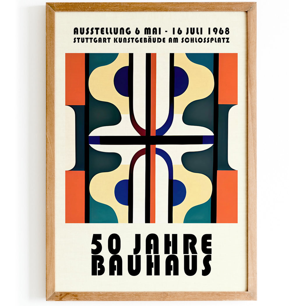 50 Jahre Bauhaus Poster