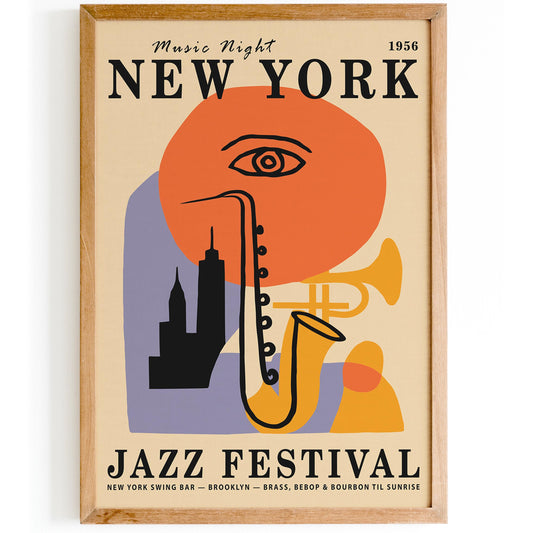 New York City Jazz Festival Poster