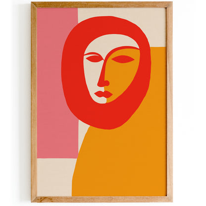 Mid Century Modern Composition Art Print