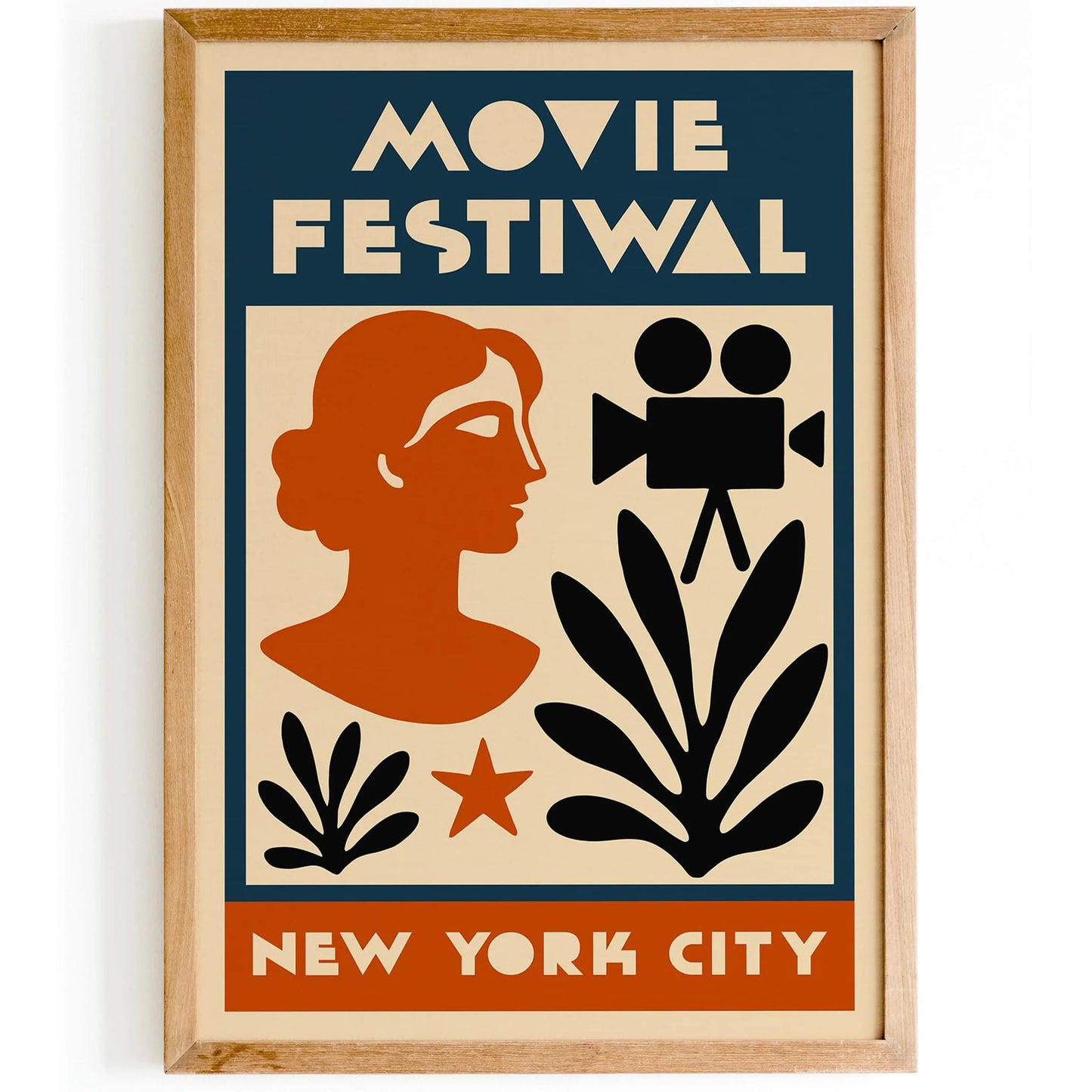 Retro Movie Festival New York City Poster
