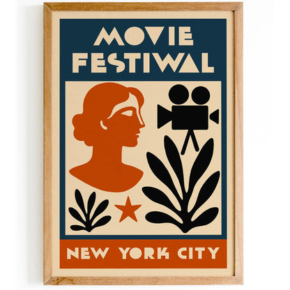 Retro Movie Festival New York City Poster