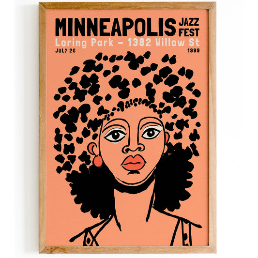 Minneapolis Jazz Fest 1999 Poster