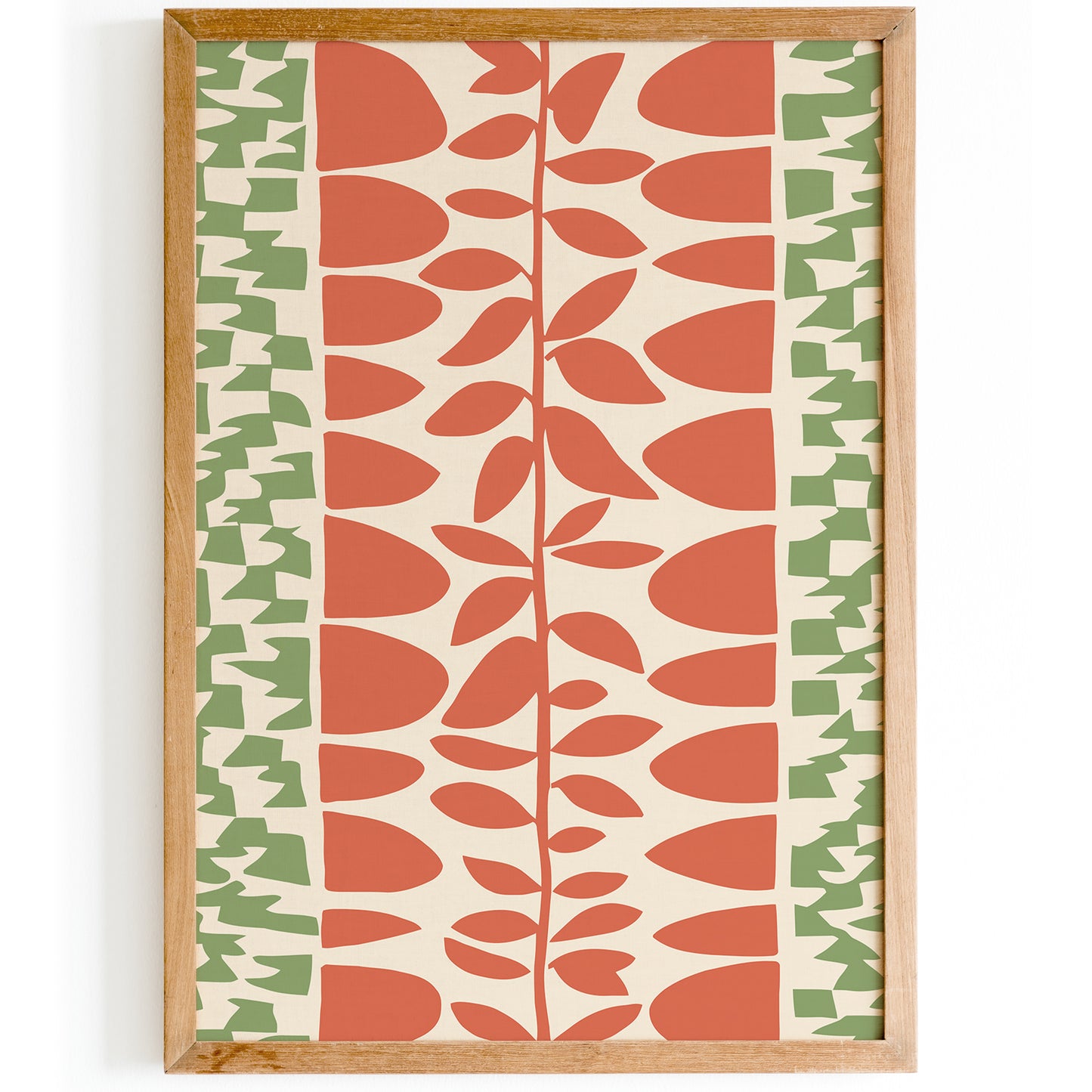 Retro Abstract Nature Wall Decor