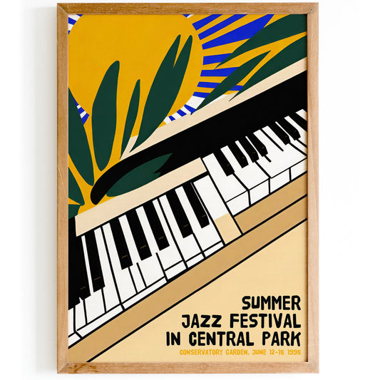 Summer Jazz Festival Poster