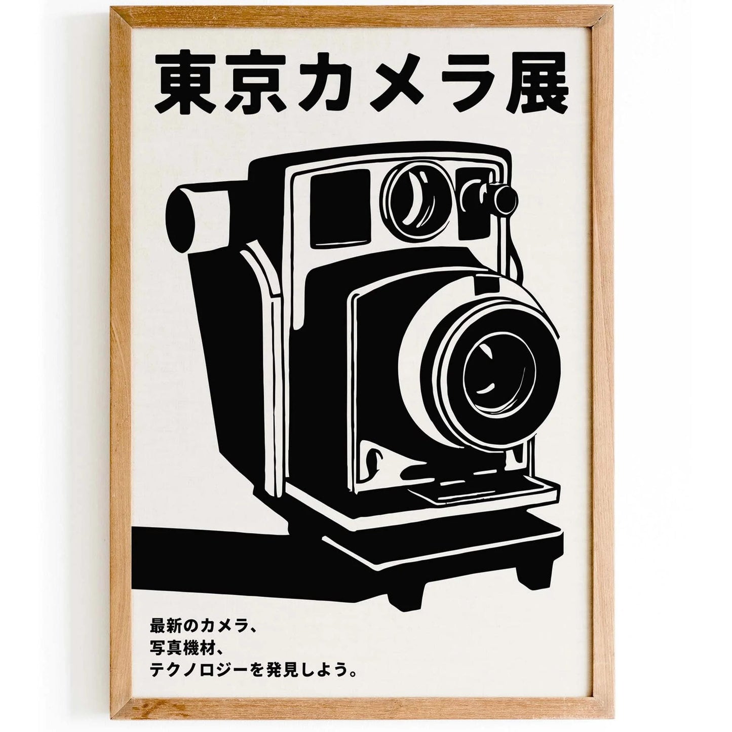 Japanese Camera Exhibition Wall Art
