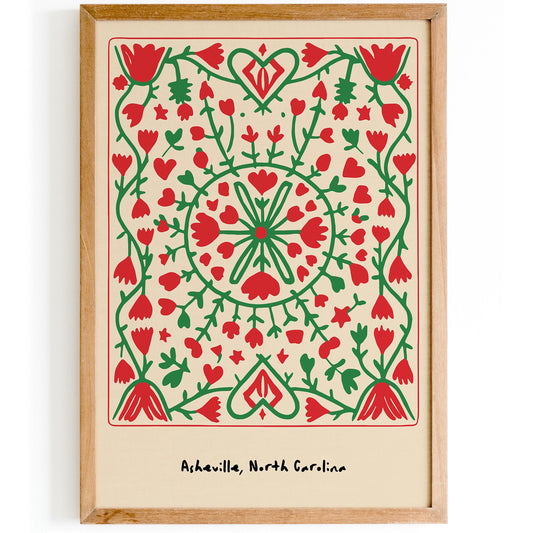 Asheville North Carolina Poster