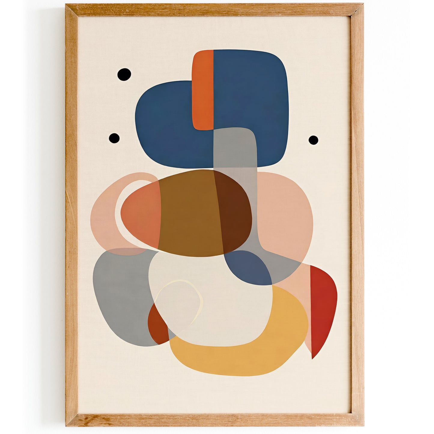 Colorful Scandinavian Composition Print