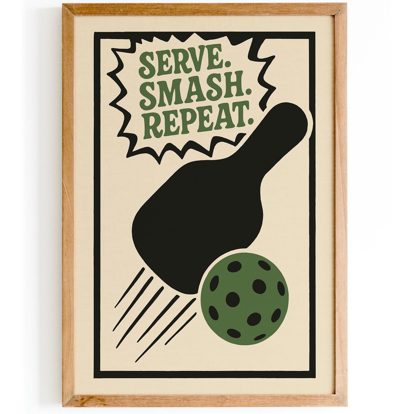 Pickleball Motivation Poster