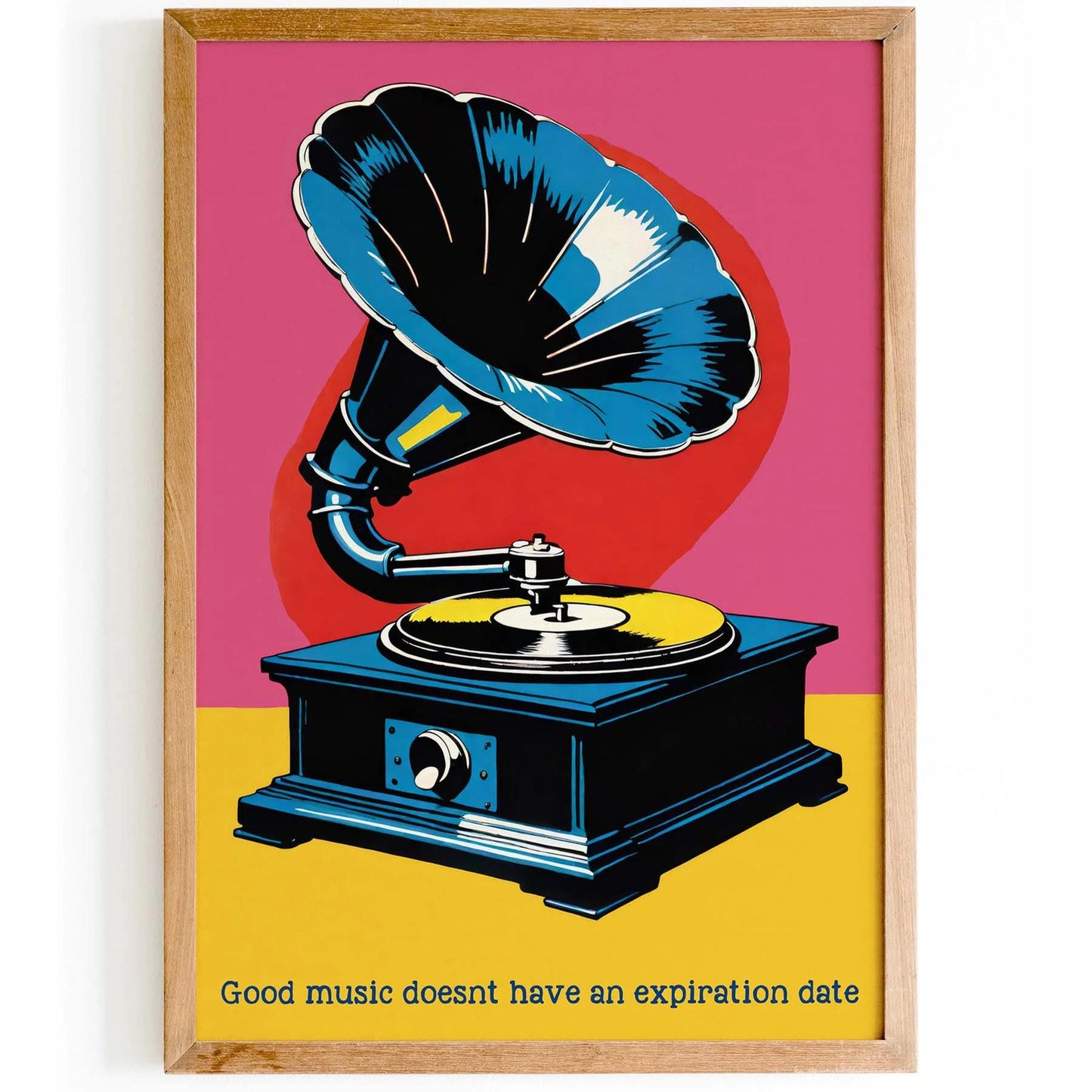 Retro Music Vibes – Wall Art Print