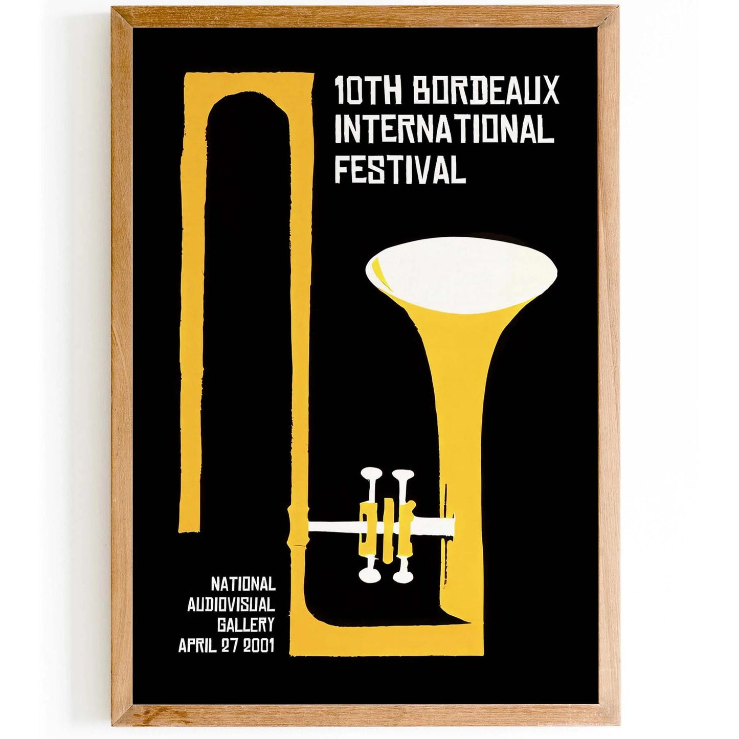 Bordeaux Festival Music Poster Print