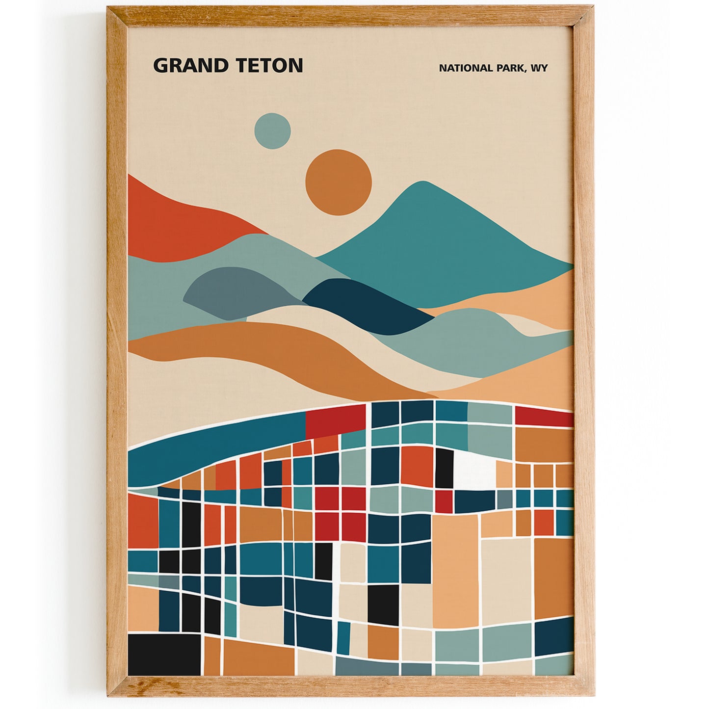 Grand Teton National Park Poster