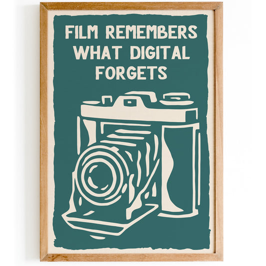 Film Remembers What Digital Forgets Poster
