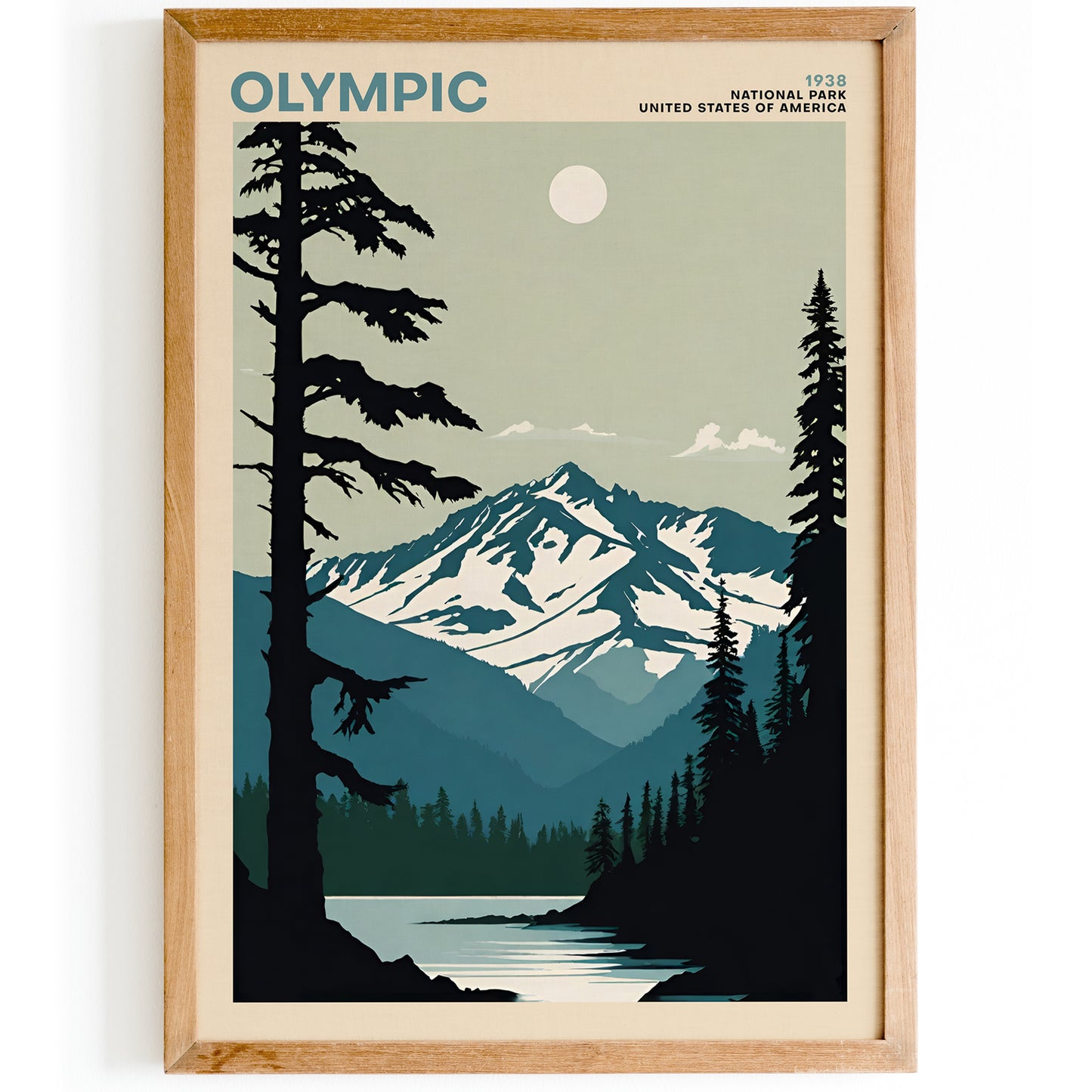 Olympic National Park Poster