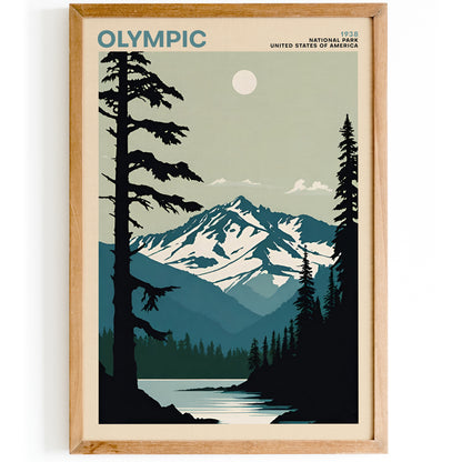 Olympic National Park Poster