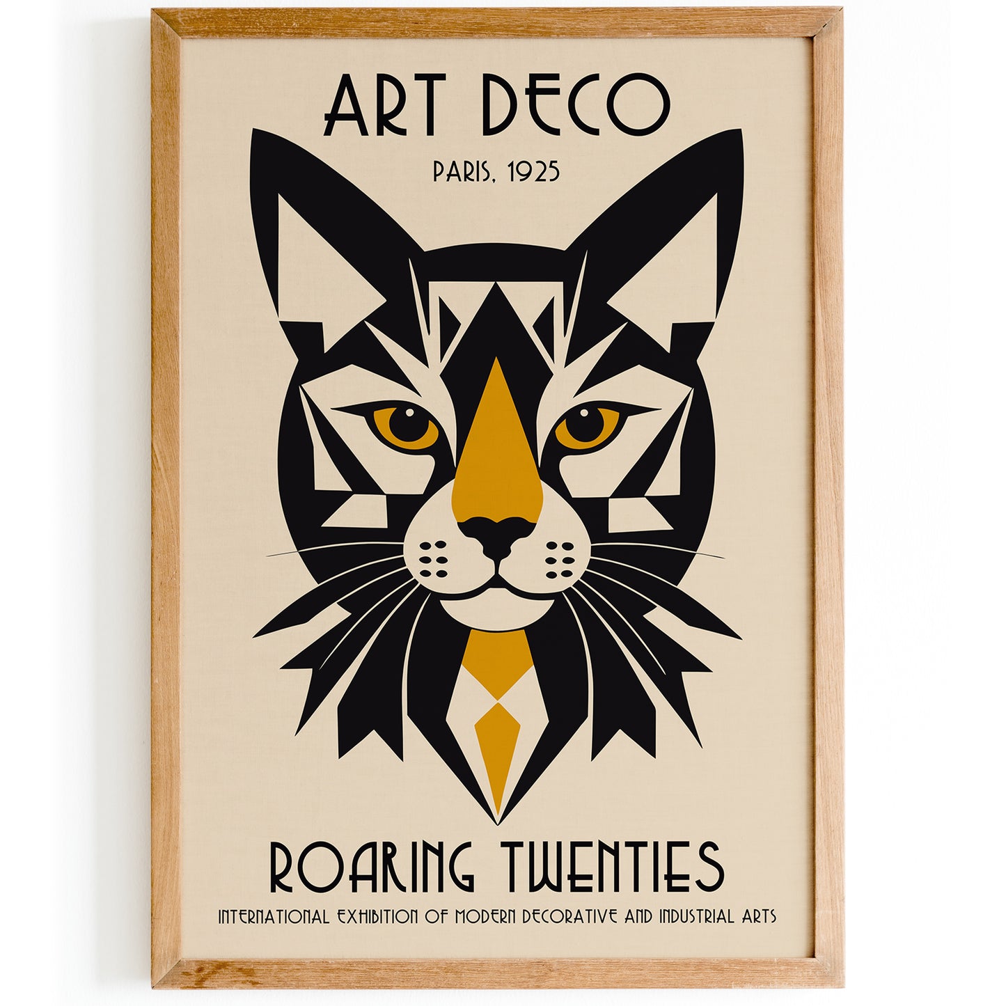 Art Deco Roaring Twenties Poster