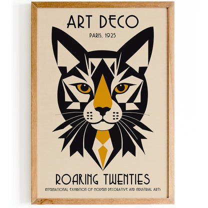 Art Deco Roaring Twenties Poster