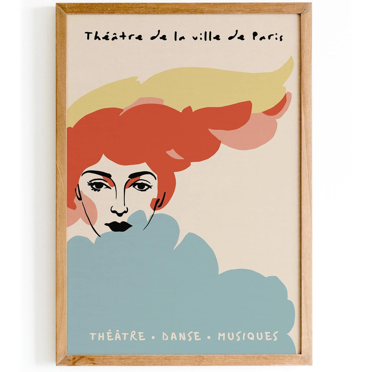 Theatre de la Ville de la Paris Poster