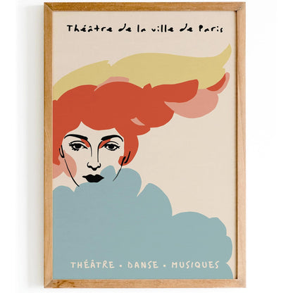 Theatre de la Ville de la Paris Poster