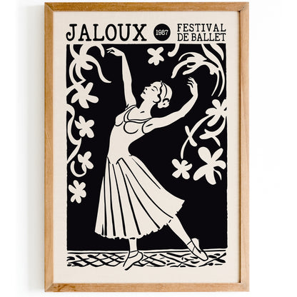 Jaloux Vintage Ballet Poster