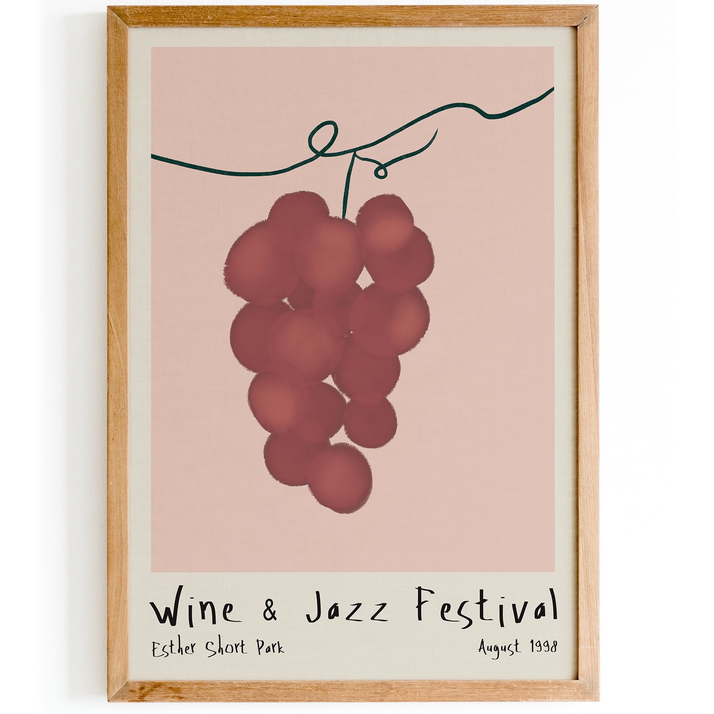 Wine and Jazz Festival Poster
