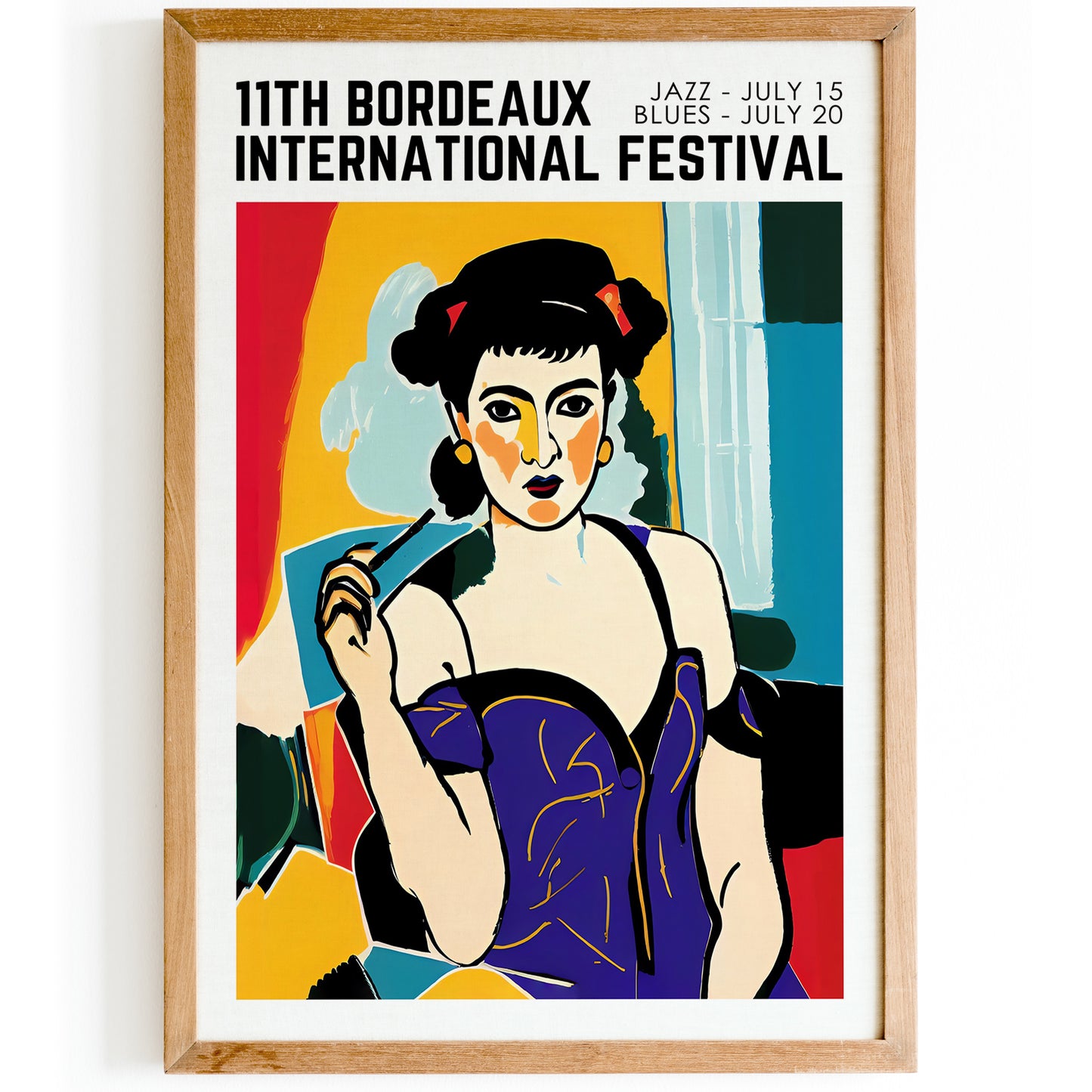 Bordeaux Jazz Festival Poster