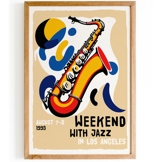 Weekend With Jazz in Los Angeles 1993 Poster