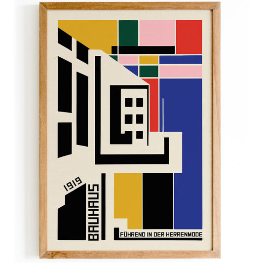 German Bauhaus Poster