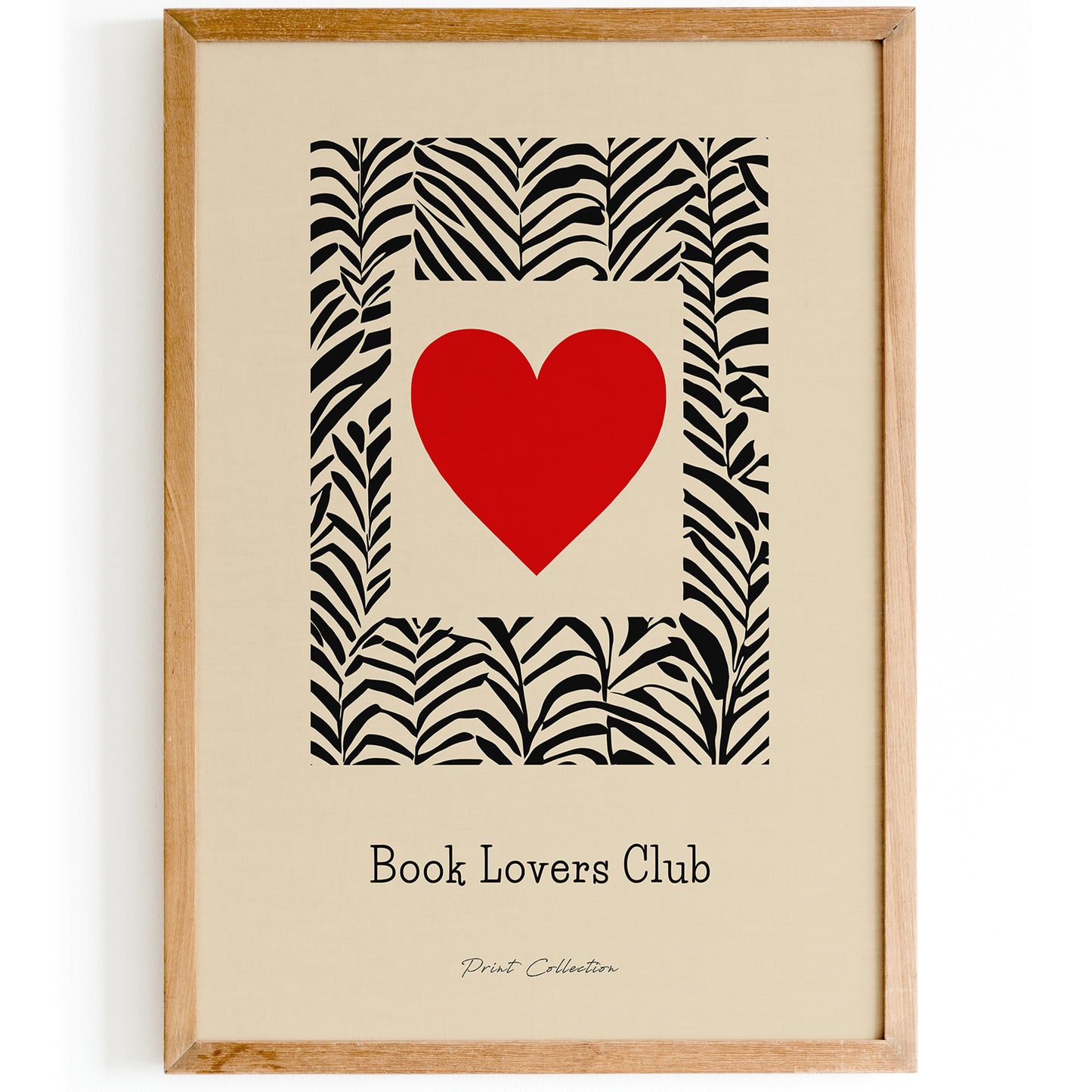 Book Lovers Club Art Print