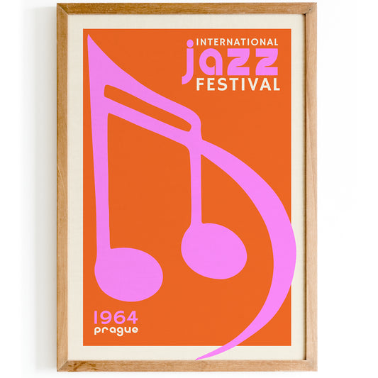International Jazz Fest Prague Poster