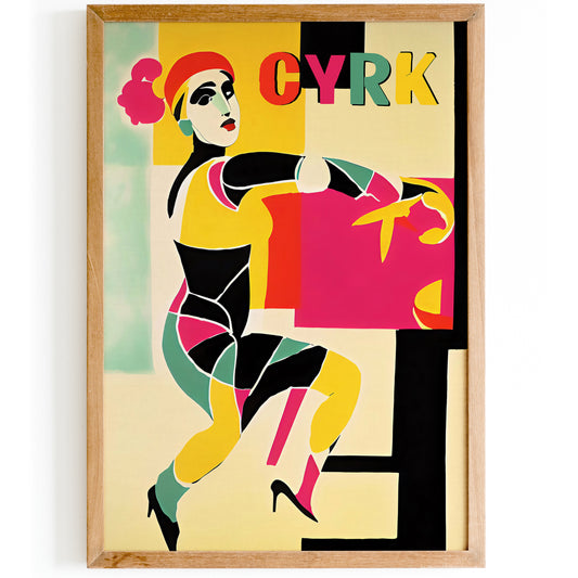 CYRK - Vintage Circus Poster