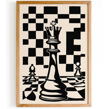 Chess Queen Wall Art