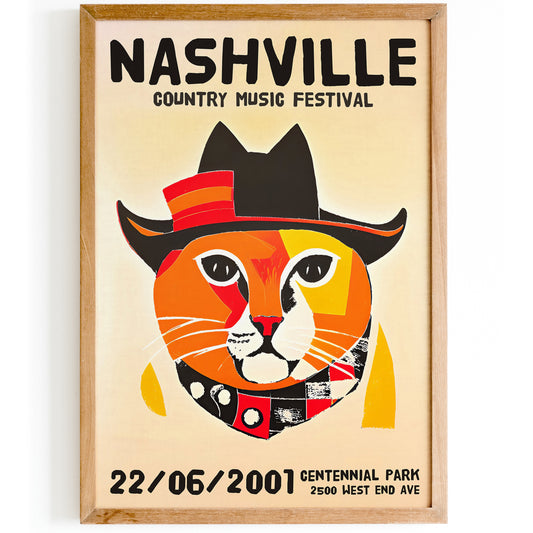 Nashville Country Music Festival Poster