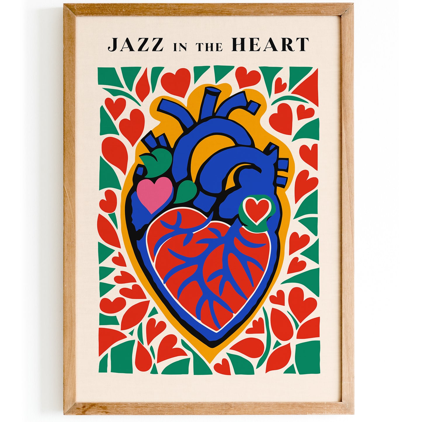 Jazz in the Heart Music Poster