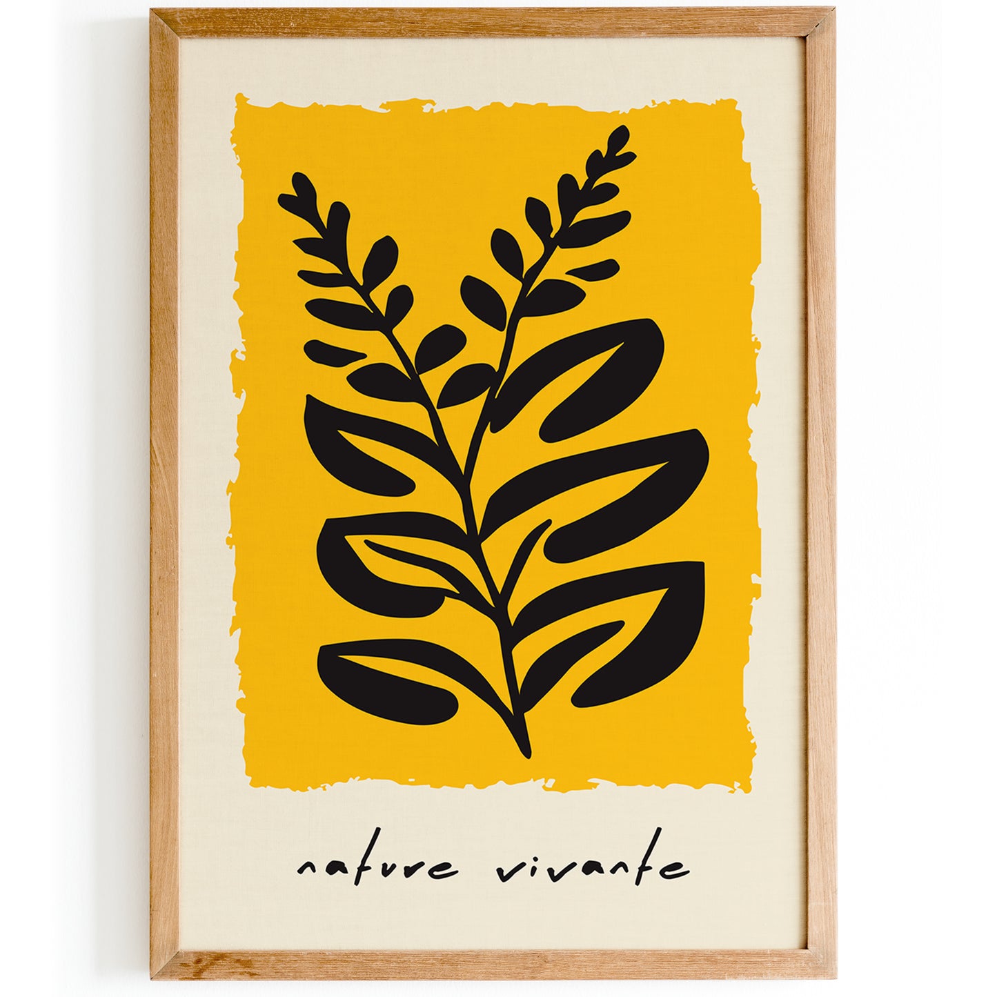 Yellow Nature Vivante Poster