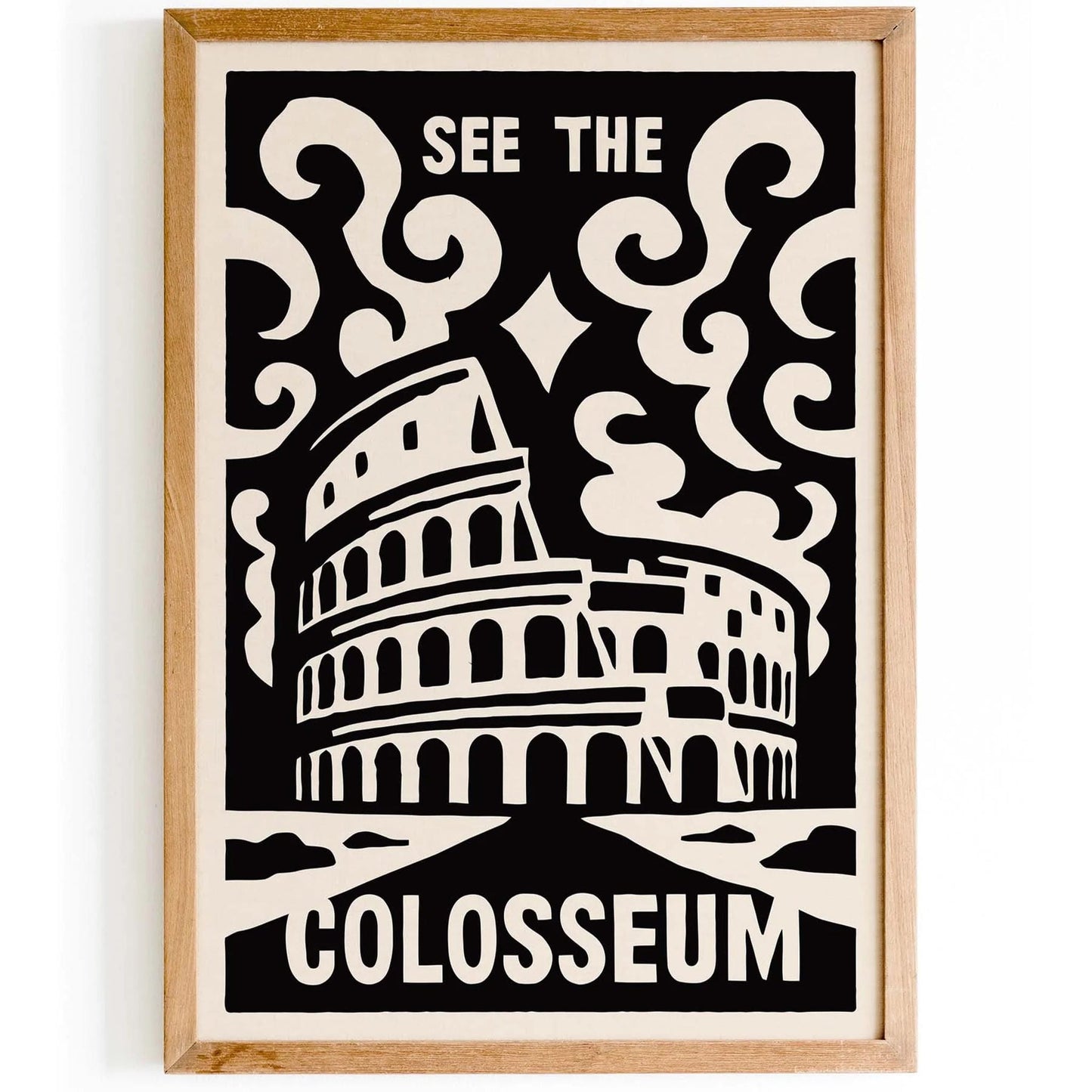 Colosseum Travel Poster