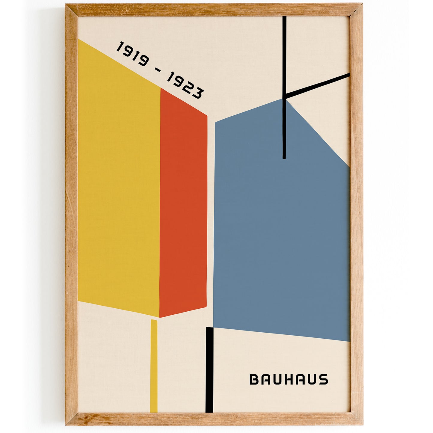 Modern Minimalist Bauhaus Wall Art