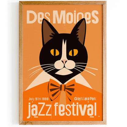 Des Moines 1999 Jazz Festival Art Print