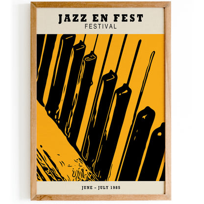 Jazz En Fest 1985 Festival Poster