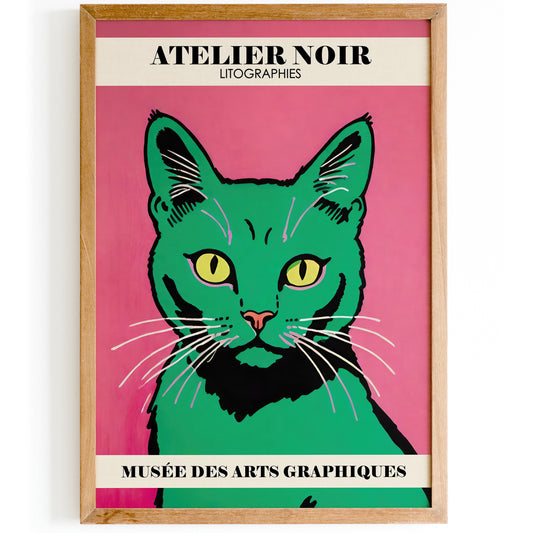 French Lithography Exhibition Poster