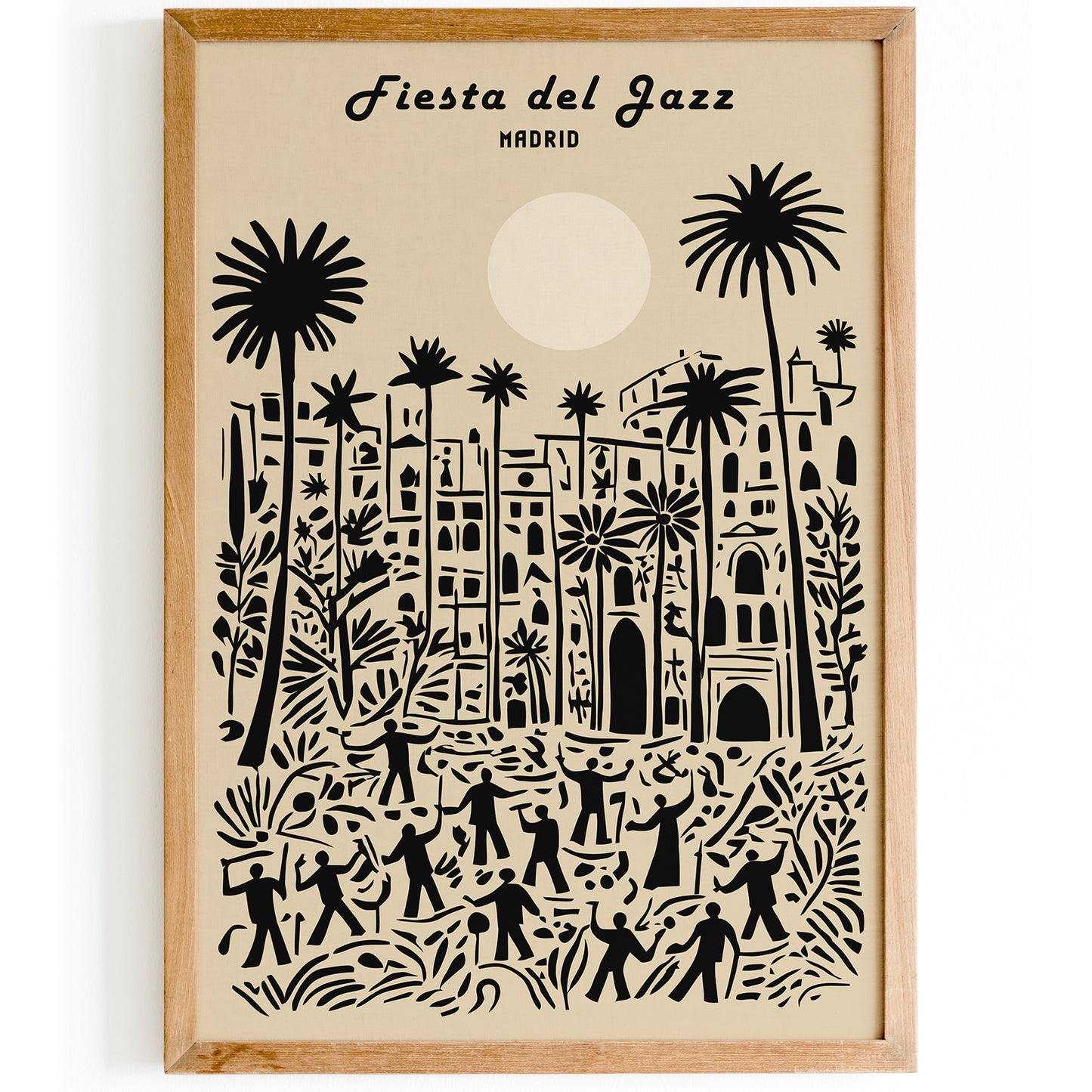 Fiesta del Jazz Madrid Music Poster