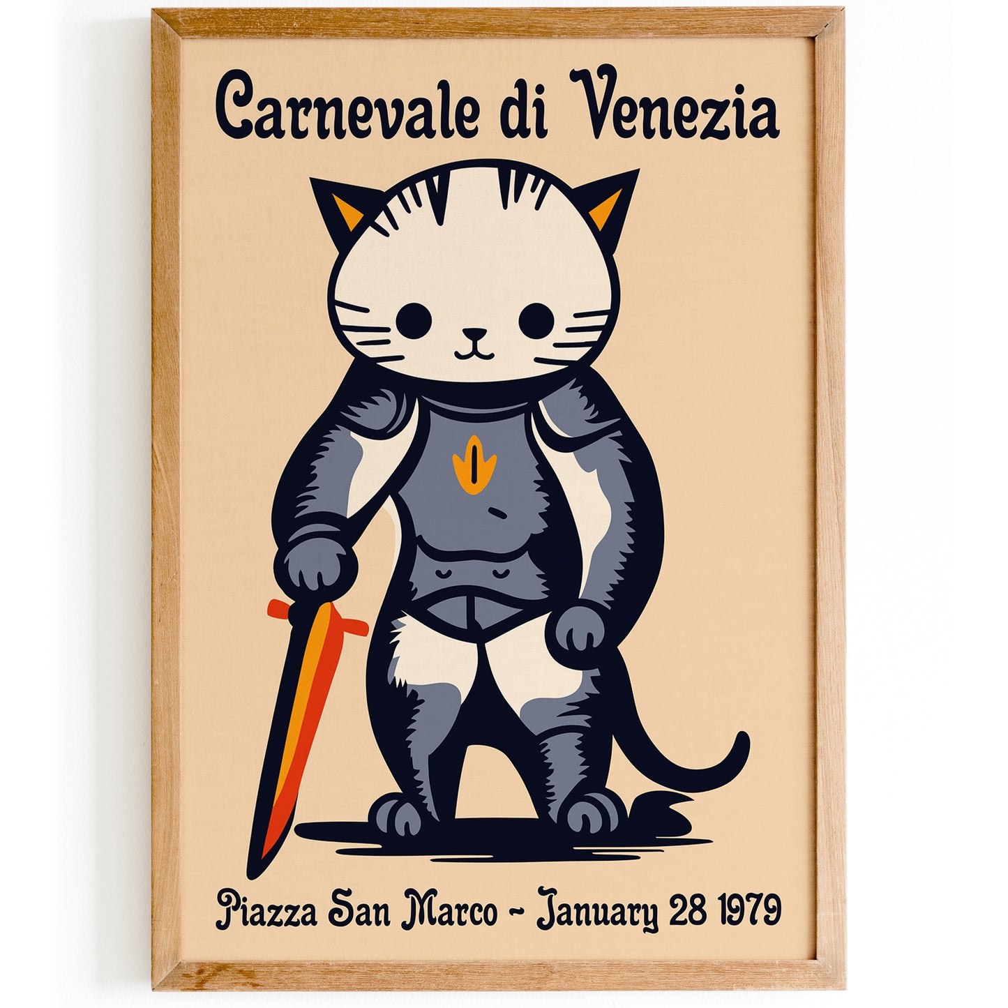 Venezia Carnival Poster - CARNEVALE DI VENEZIA