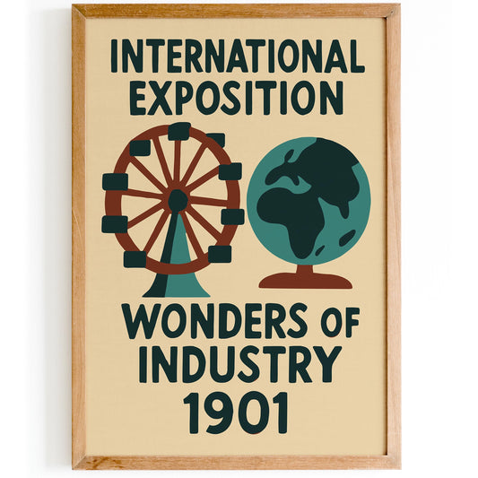 International Exposition Poster Print