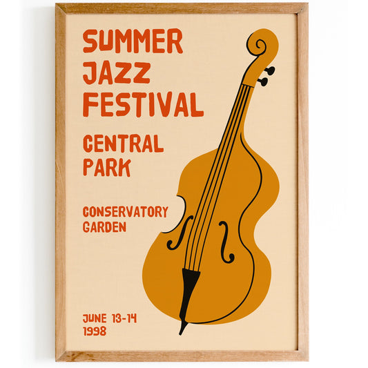 Summer Jazz Festival Poster