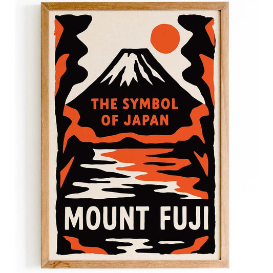 Japanese Mountain Wall Art