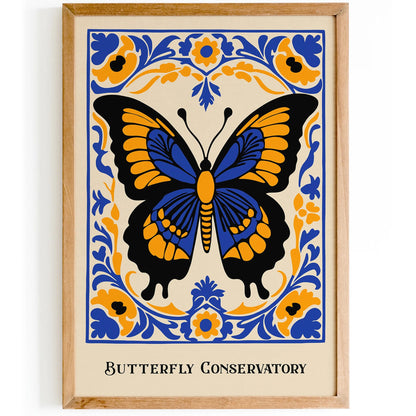 Butterfly Conservatory New York City Poster